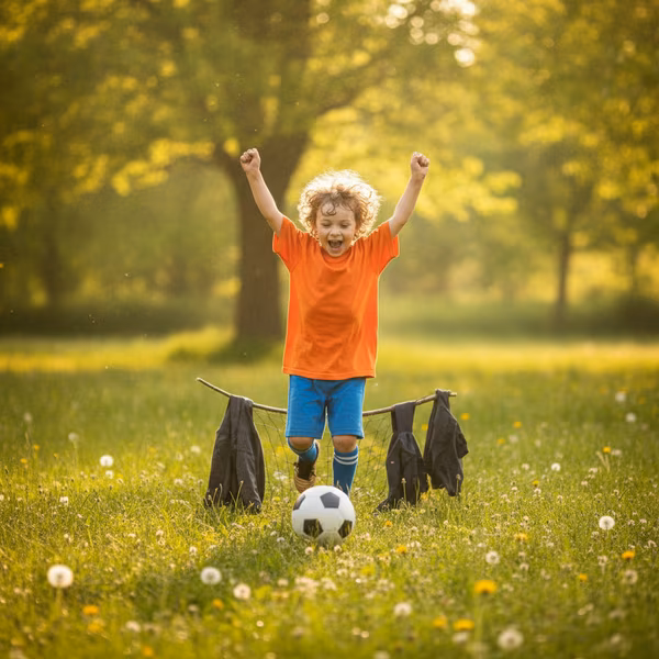 Niños practicando deporte